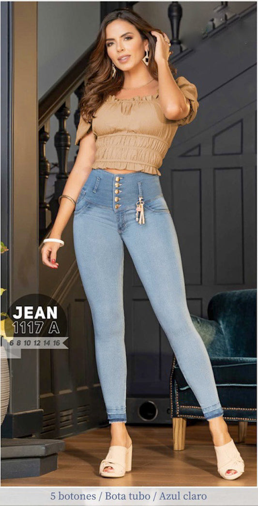 Pantalon Jean Dama Ref: 1117 A